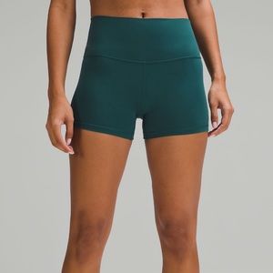 lululemon Align™ High-Rise Short 4" storm teal